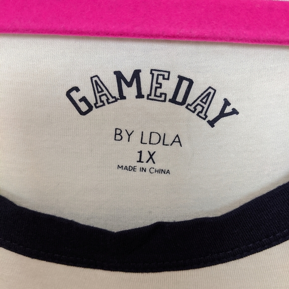 NWT Oversized Football Tee - Picture 5 of 6